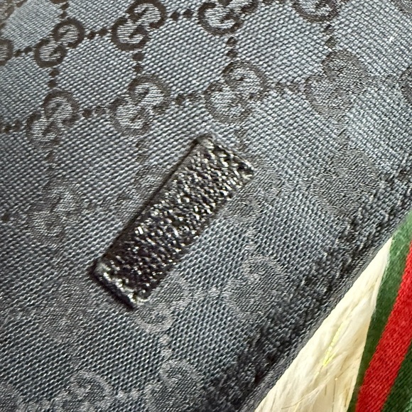 Gucci Web Black Gg Cross bag Shoulder bag Black Small, - Picture 15 of 16